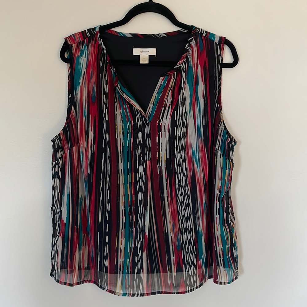 CJ Banks Women’s Tank Top Size 1X